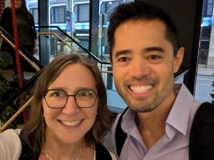 Meeting up in person